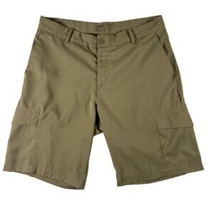 Nike Golf Dri-FIT Khaki Shorts Men’s 32 Standard Fit Performance Beige